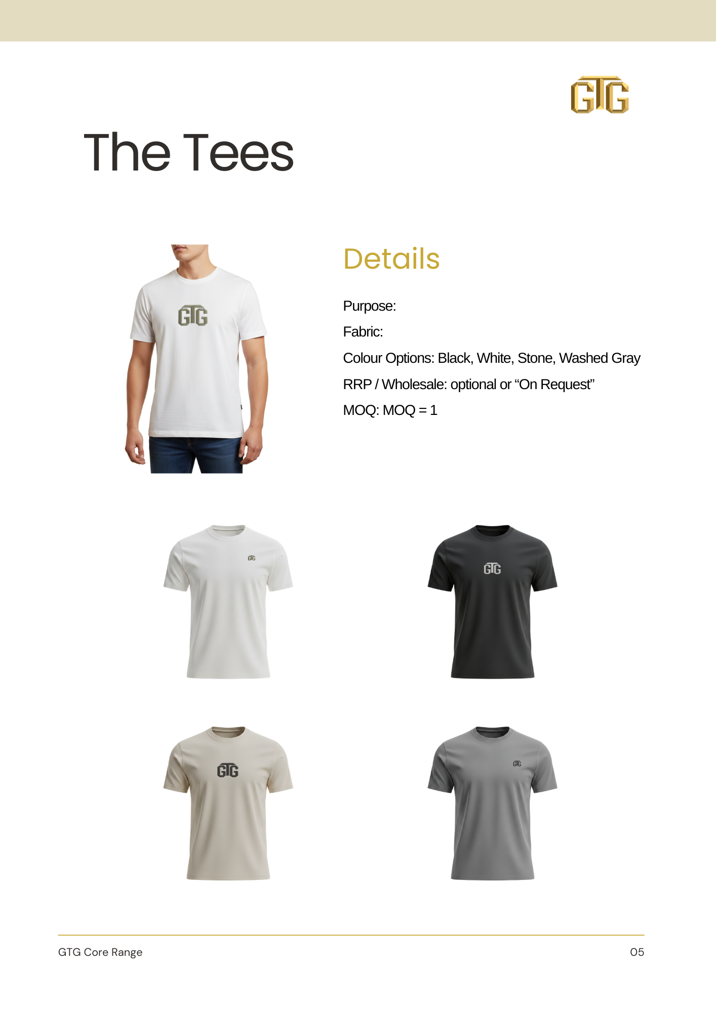 GTG Performance Tee